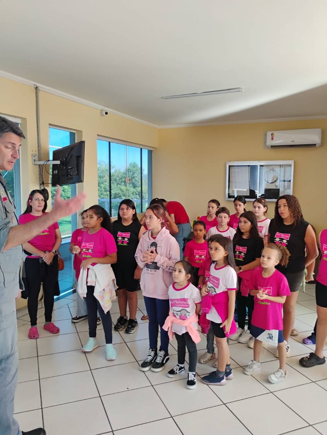 Visita ao Corpo de Bombeiros