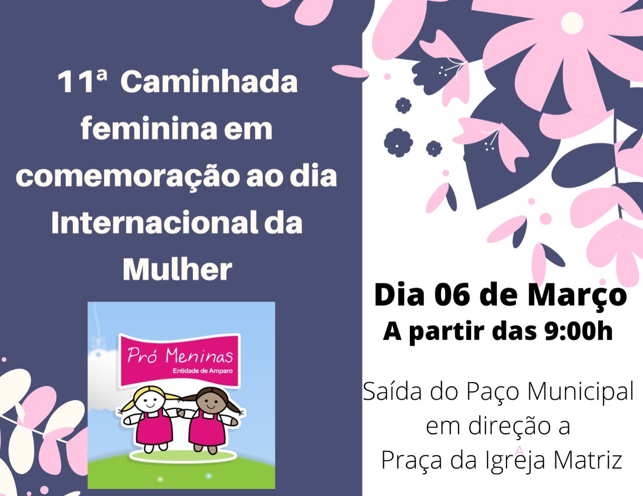 11ª Caminhada Feminina Pró Meninas 2020